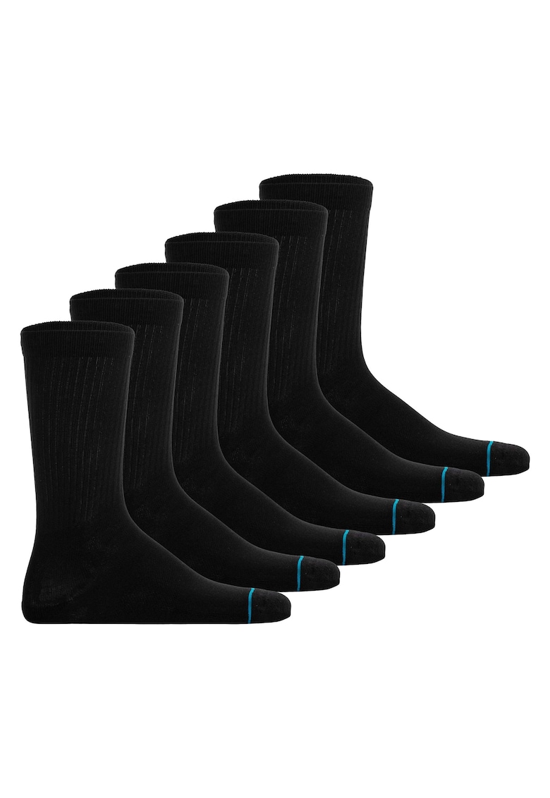 Stance Set de sosete unisex - 6 perechi - Negru
