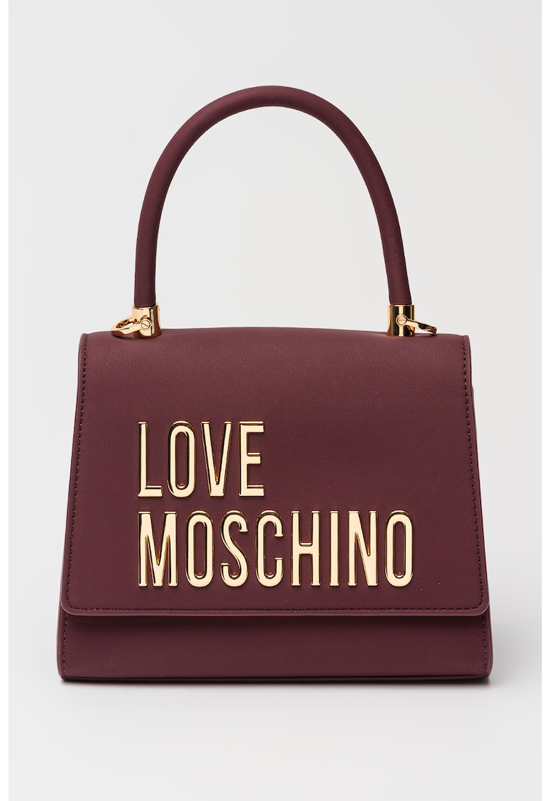 Geanta cu bareta de umar din lant - Violet tyrian