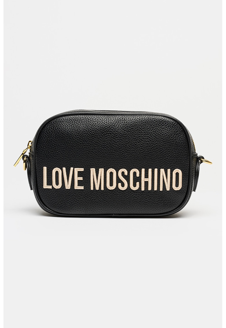 Geanta crossbody cu etui detasabil - Negru