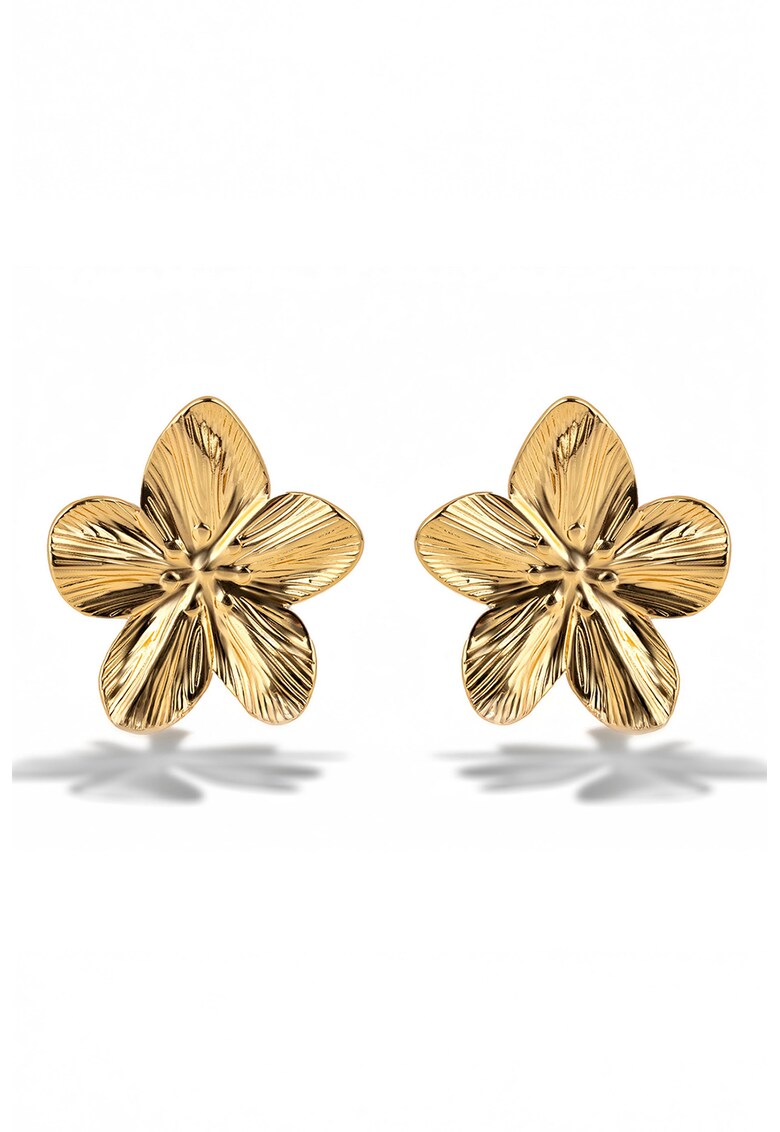 Cercei placati cu aur de 18K