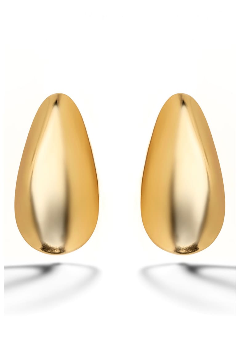 Cercei drop placati cu aur de 18K