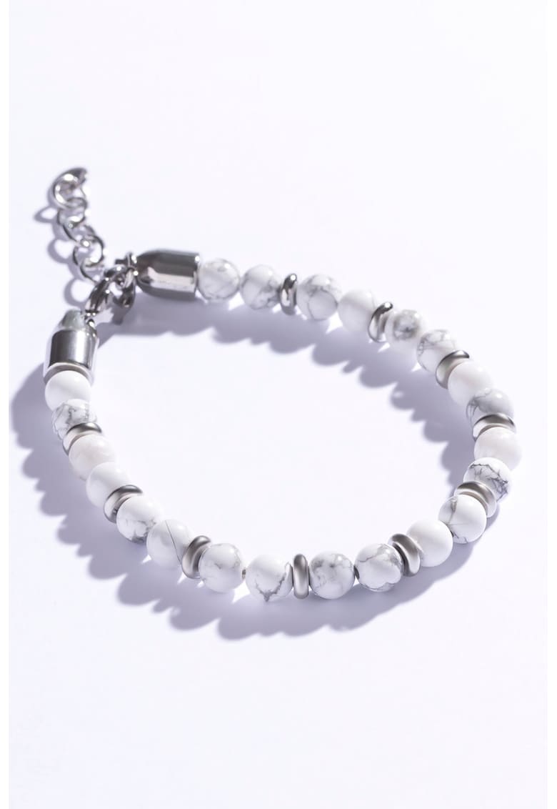 Bratara cu pietre howlite Bratara cu pietre howlite