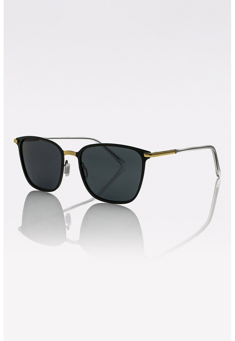 Ochelari de soare unisex cu lentile polarizate - Auriu/Negru