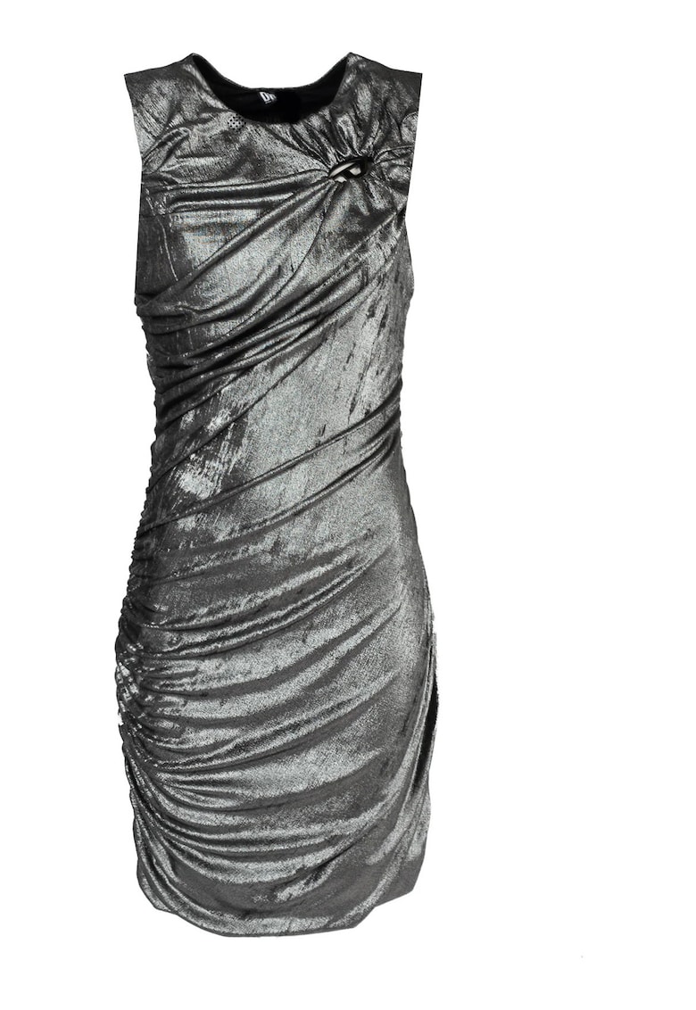 Rochie cu model drapat D-Super -