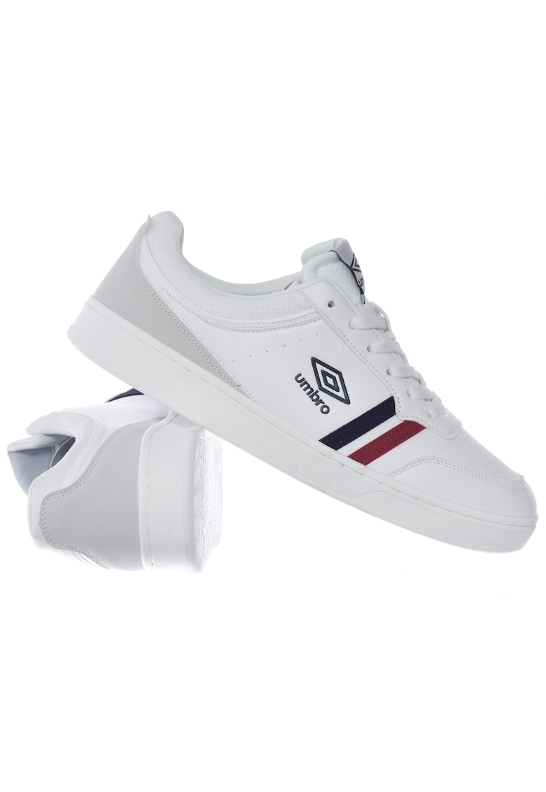 Tenisi barbati Barrett Low MX - alb - material sintetic si textil - talpa cauciuc antiderapanta