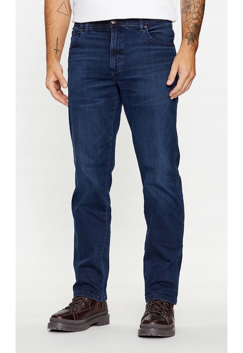 Blugi barbati Texas Arm Strong - bumbac/elastan - albastru