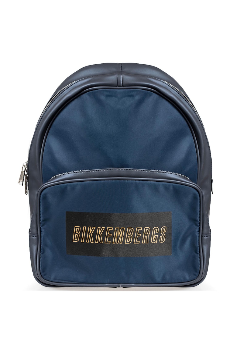 Rucsac din material textil cu detalii din piele ecologică – Bikkembergs Rucsac din material textil cu detalii din piele ecologică – Bikkembergs