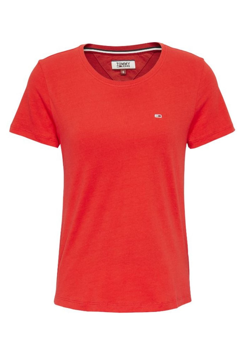 Tricou din bumbac cu logo discret -