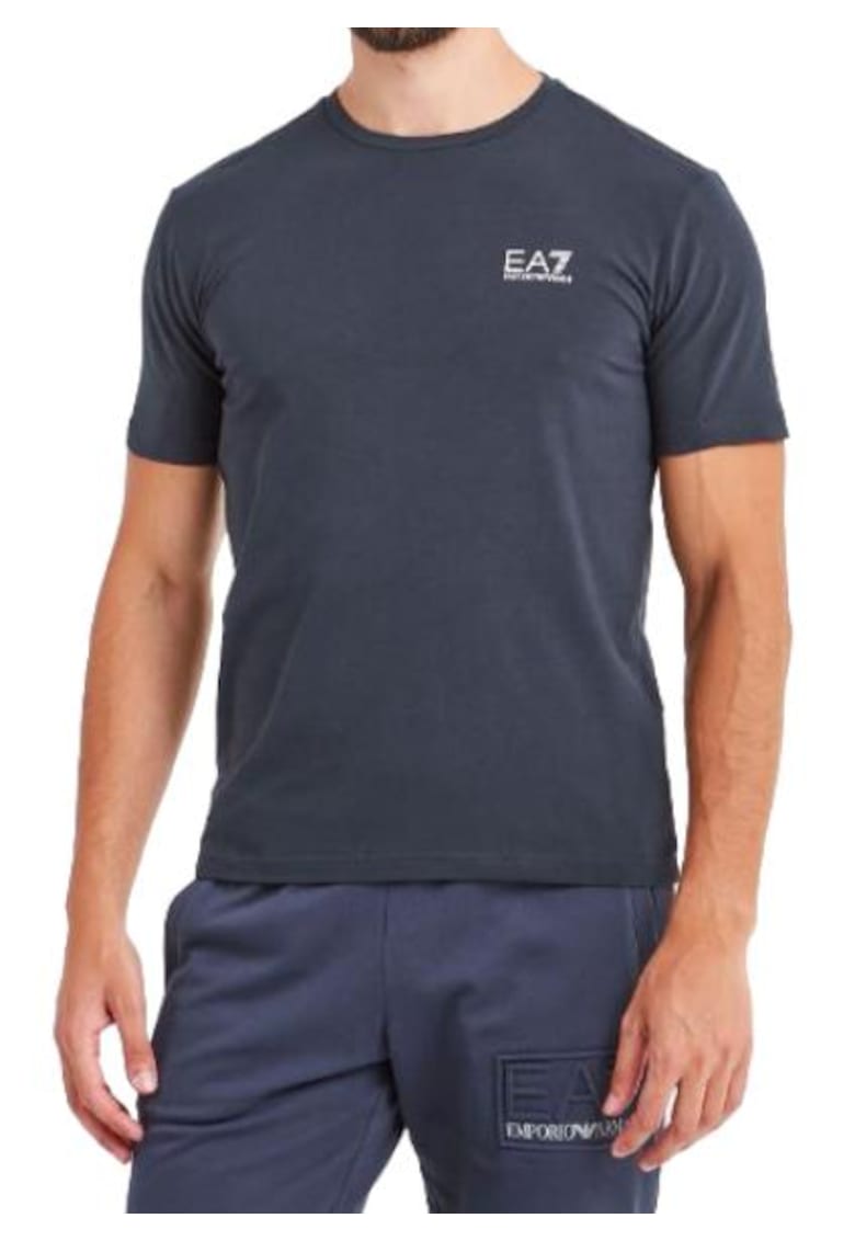 Tricou regular fit cu detaliu logo -