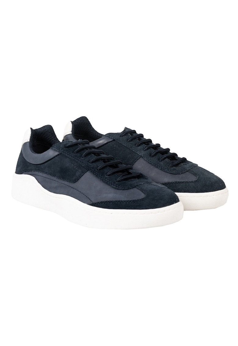 Geox Pantofi sport din piele intoarsa Colbyn B