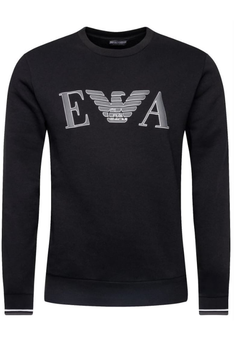 Emporio Armani Bluza barbati - Bumbac/Poliester - Negru