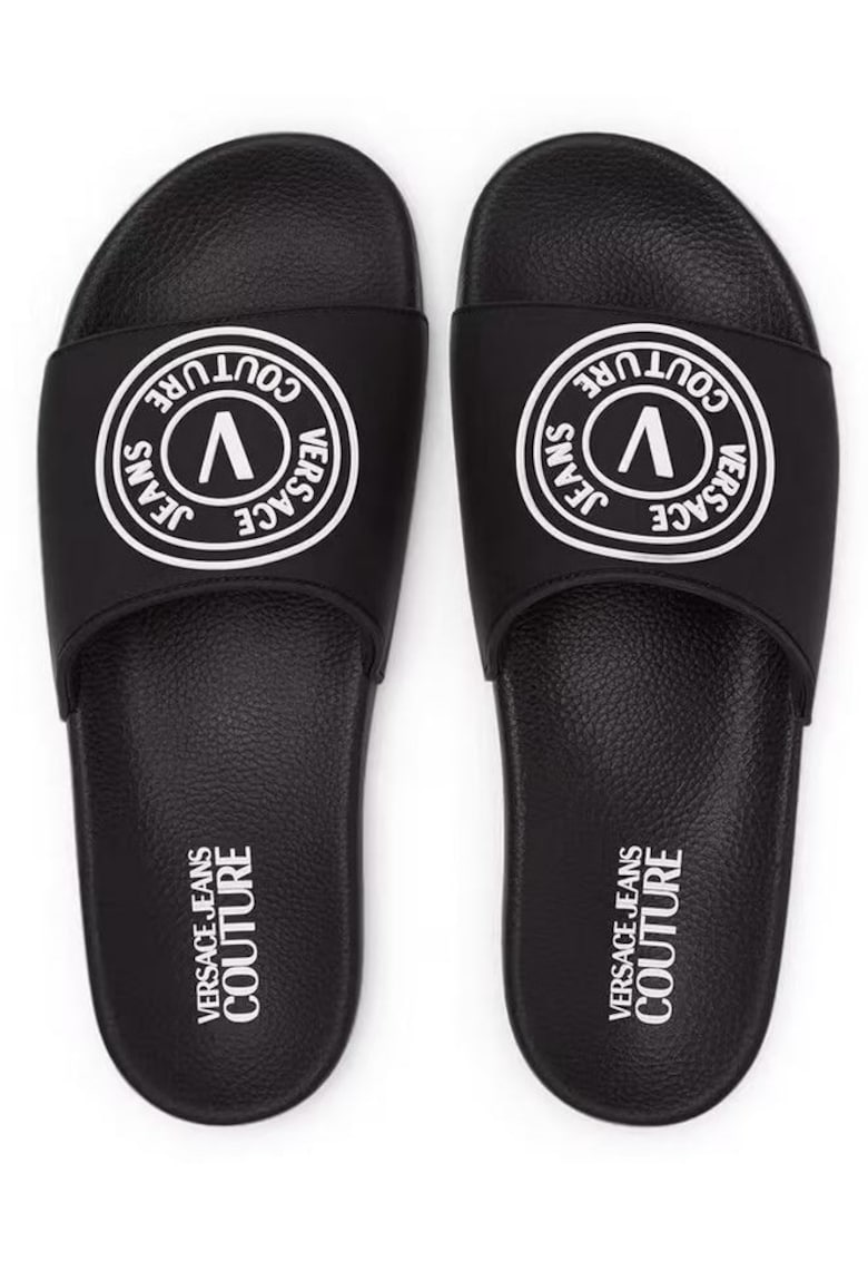 Versace Jeans Papuci cu logo -