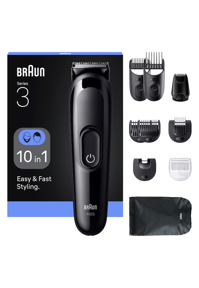 Aparat de tuns multifunctional All-in-One Seria 3 - 8-in-1