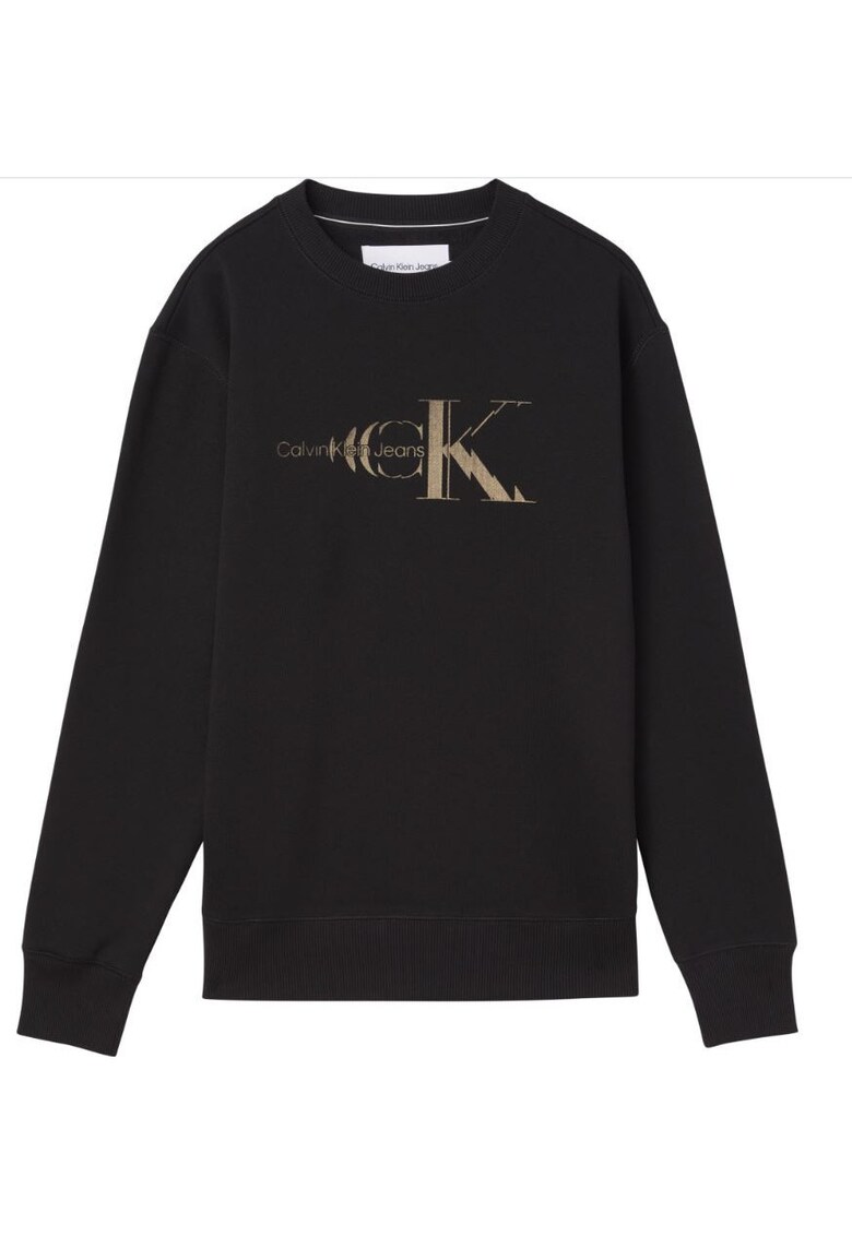 Calvin Klein Jeans Bluza barbati - Bumbac/Poliester`` - Negru
