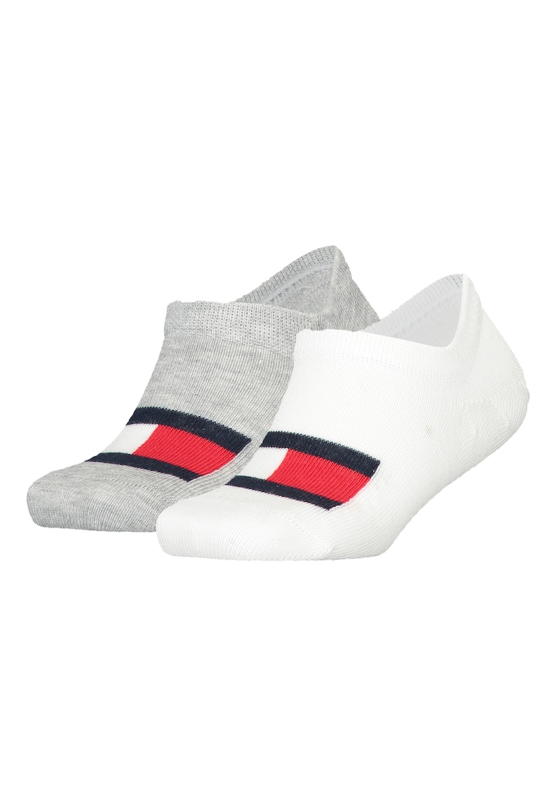 Tommy Hilfiger Sosete pe gleza din amestec de bumbac -