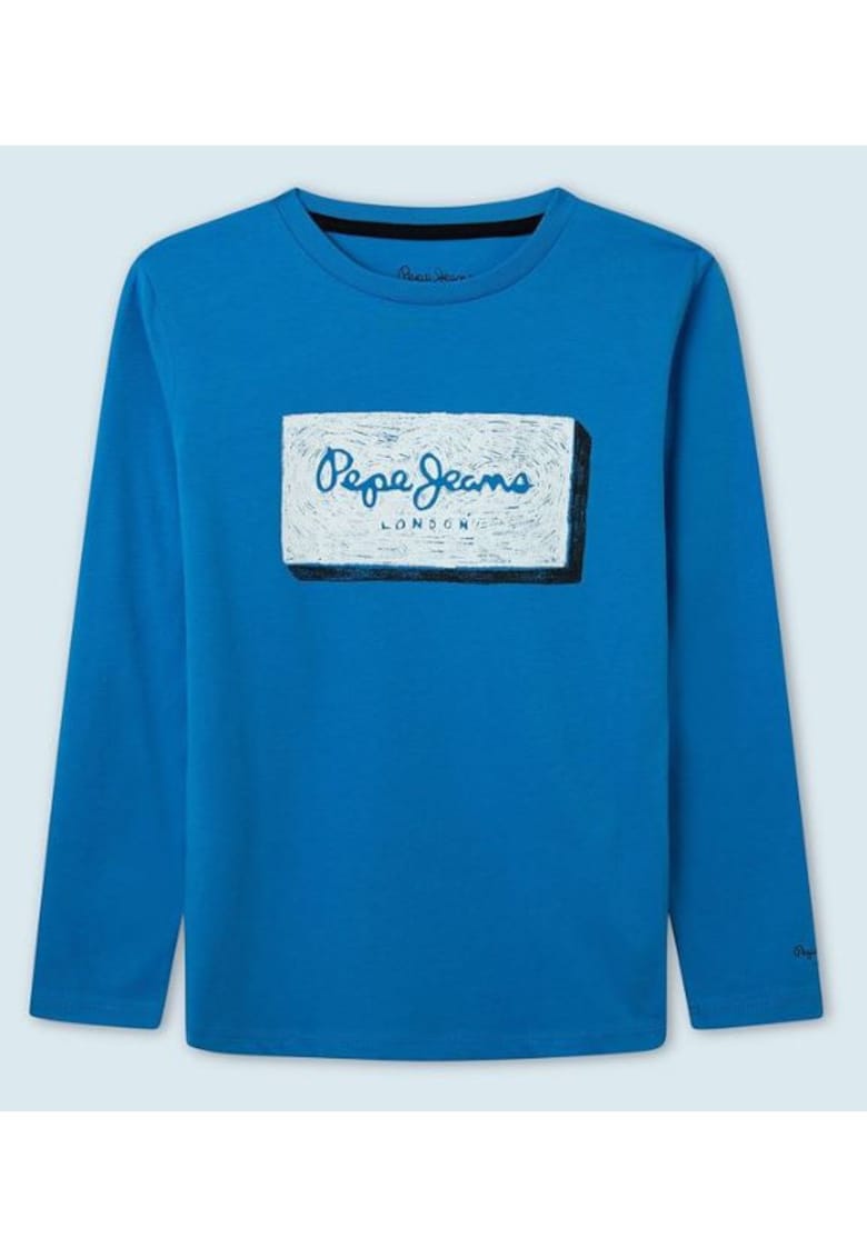 Bluza cu imprimeu logo -