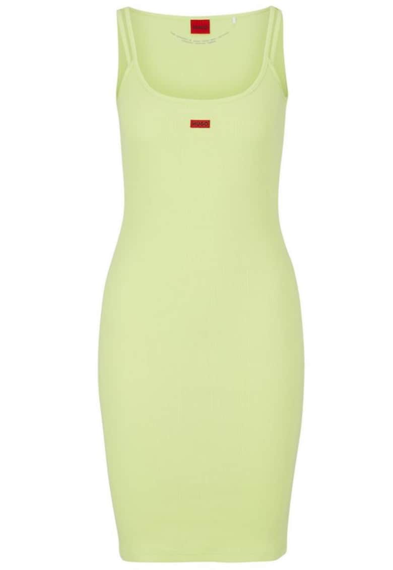 Hugo Rochie striata slim fit Nirabel - Verde