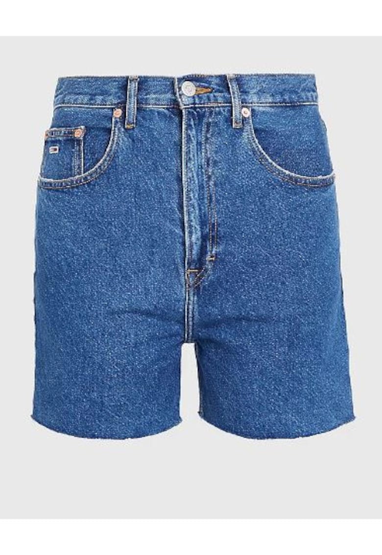 Tommy Jeans Blugi scurti cu talie inalta -