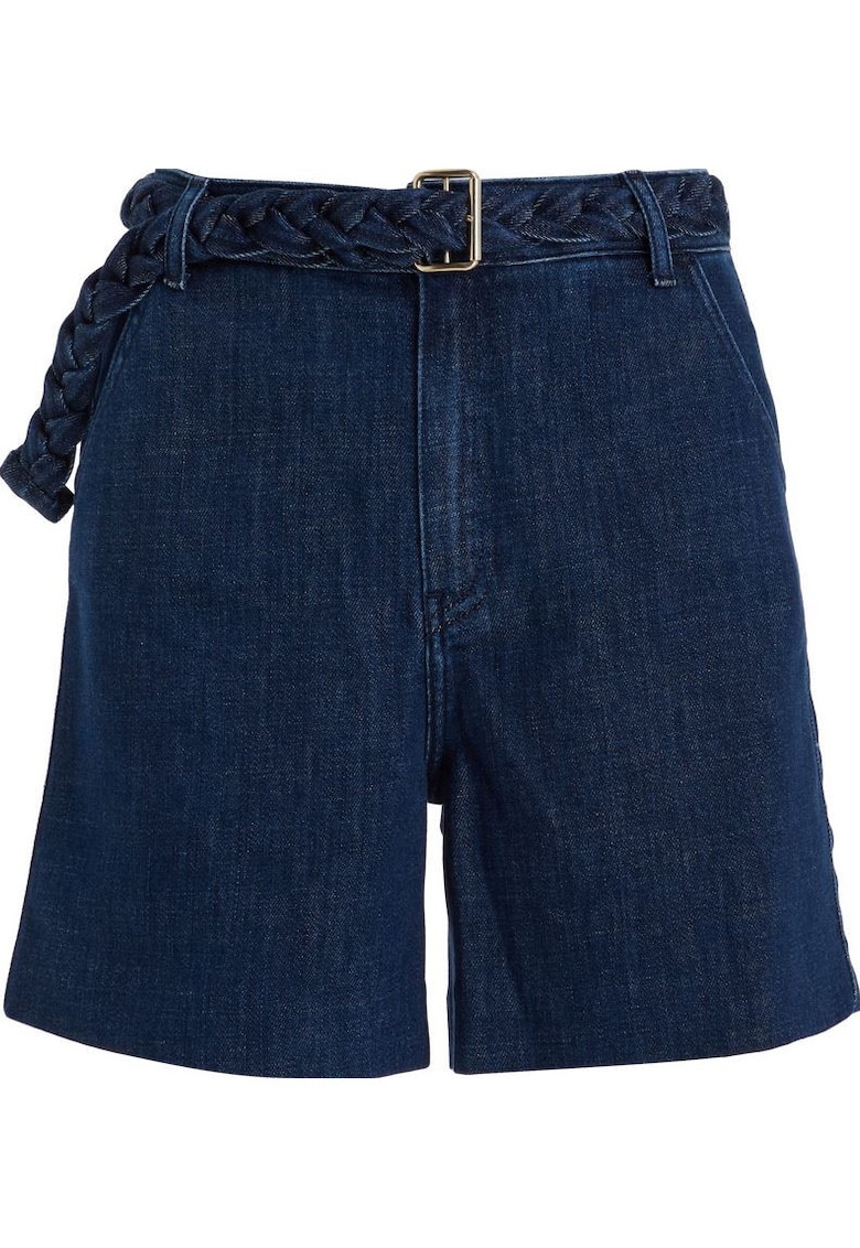 Tommy Hilfiger Blugi scurti cu curea impletita -