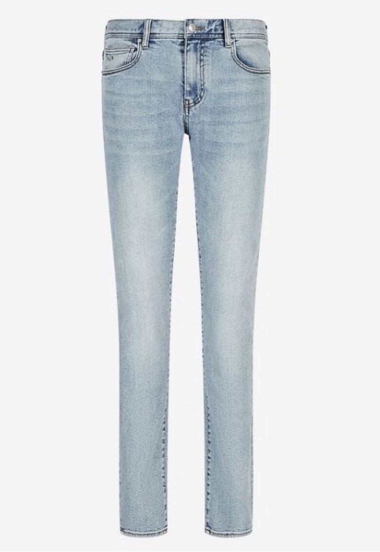 Armani Exchange Blugi barbati ` - Albastru deschis