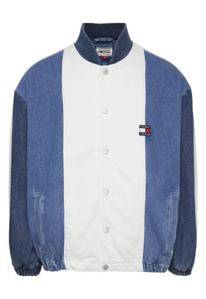 Jacheta regular fit cu logo -