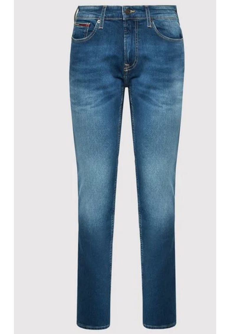 Tommy Jeans Blugi slim fit cu aspect decolorat -