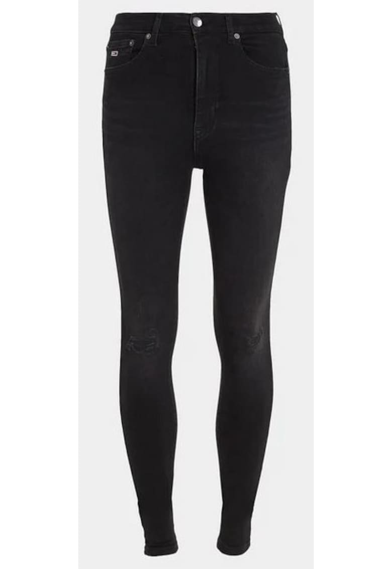 Tommy Jeans Blugi pentru femei Super Skinny Fit - Bumbac - Negru - Negru