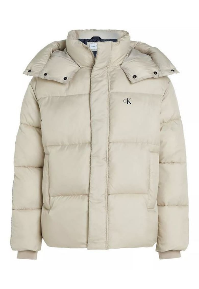 Calvin Klein Jeans Geaca matlasata cu gluga -