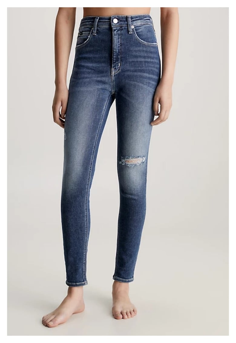 Calvin Klein Jeans Blugi skinny cu talie inalta J20J221842 1BJ -