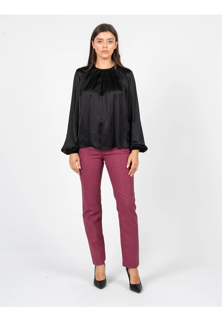 Pantaloni slim fit cu imprimeu - W38-L32
