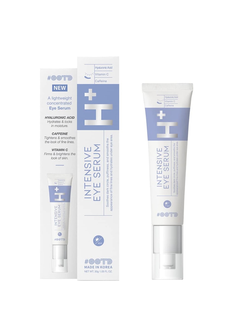 Serum intensiv de zi # pentru zona ochilor cu acid hialuronic - cafeina si vitamina C - 30 g