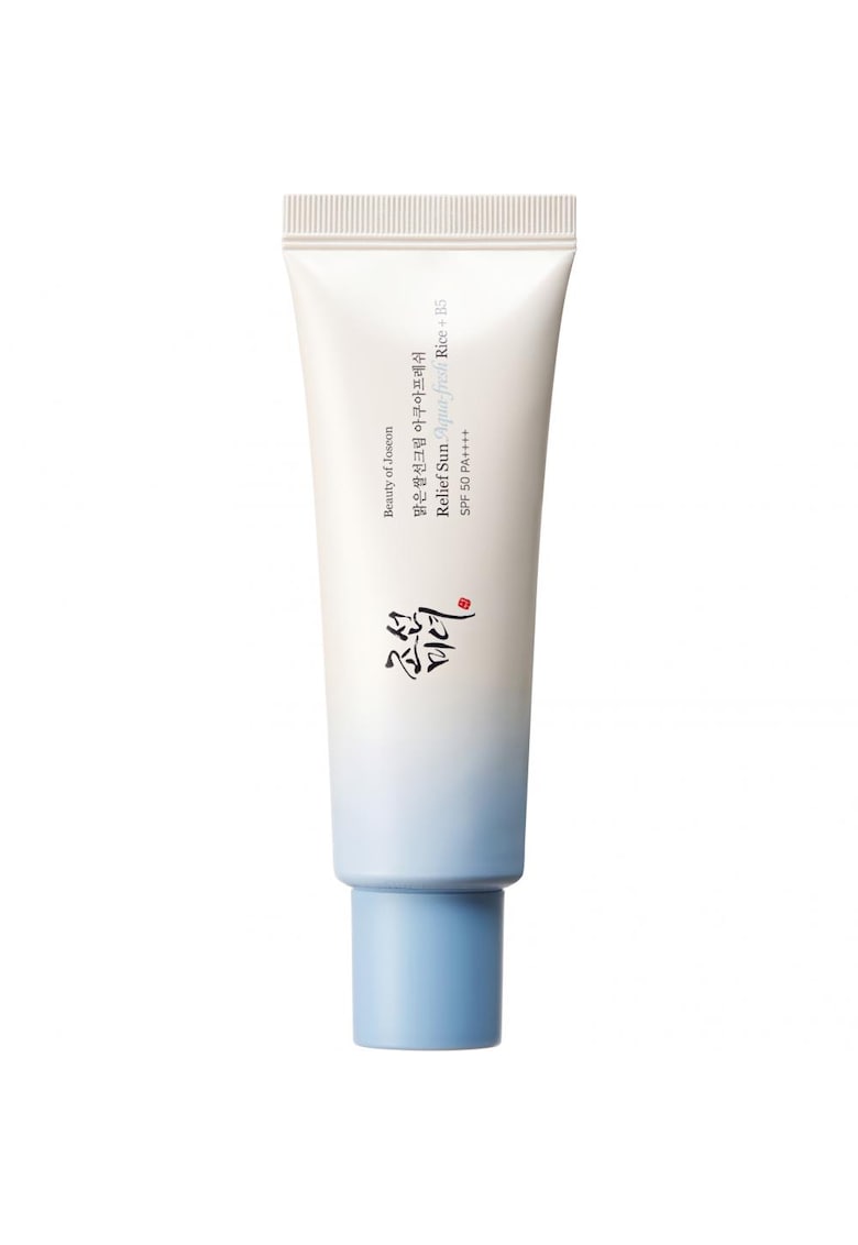 Crema lejera pentru protectie solara cu SPF 50 - PA++++ - extract de orez si vit. B5 - 50 ml