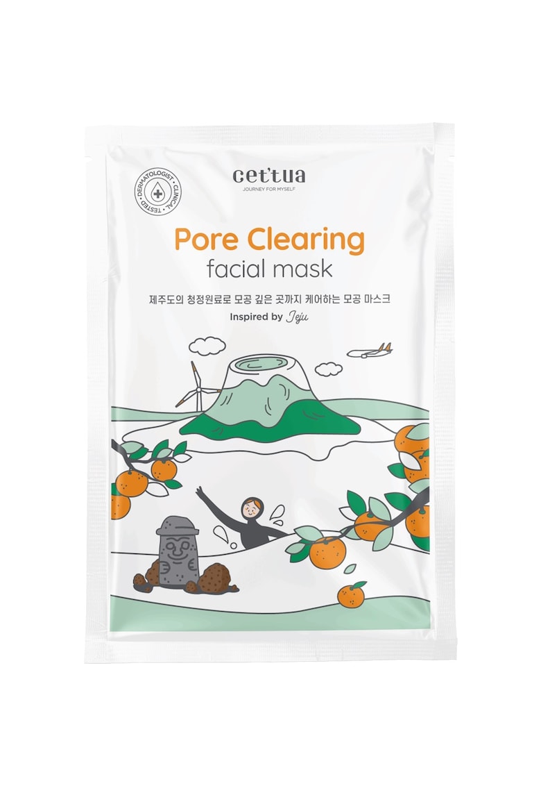 Masca tip servetel  pentru ingrijorea porilor - Jeju - 20 g