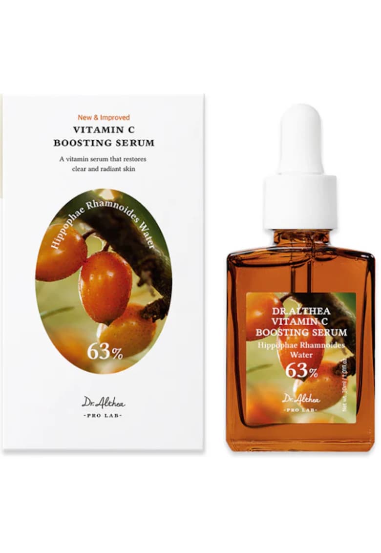 Serum Dr. Althea - cu Vitamina C si 8 tipuri de acid hialuronic - 30 ml