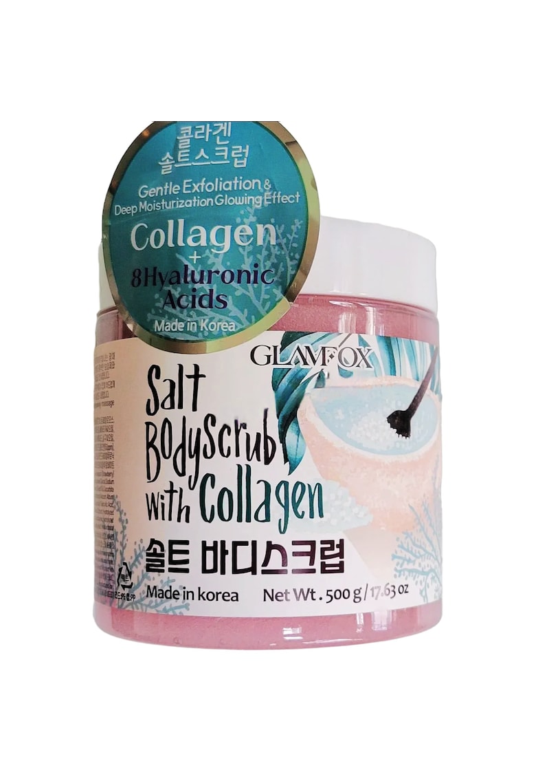 Scrub corporal pe baza de sare cu colagen - 500 g