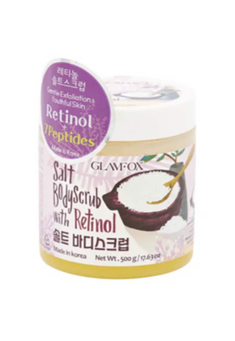 Scrub corporal pe baza de sare cu retinol - 500 g Scrub corporal pe baza de sare cu retinol - 500 g