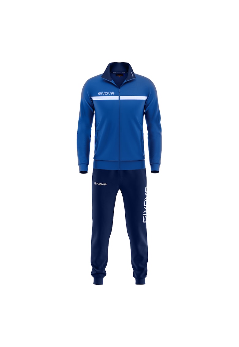 Trening One Full Zip - Albastru/Bleumarin