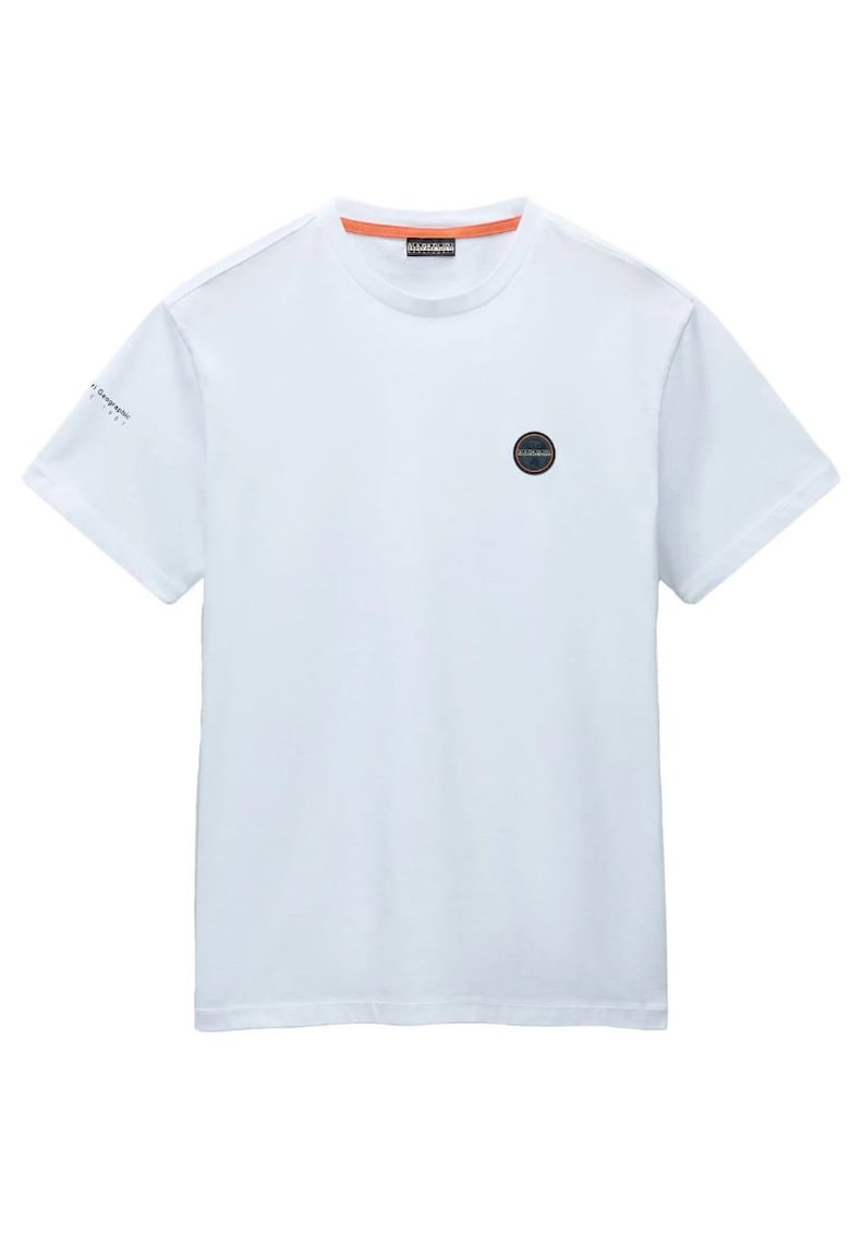 Napapijri Tricou din bumbac cu detaliu logo -