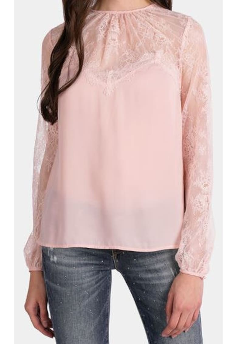 Guess Bluza dama - roz - 100% poliester