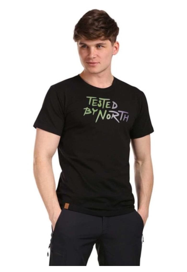 Tricou barbati DISCOVER-M - bumbac - negru - Negru