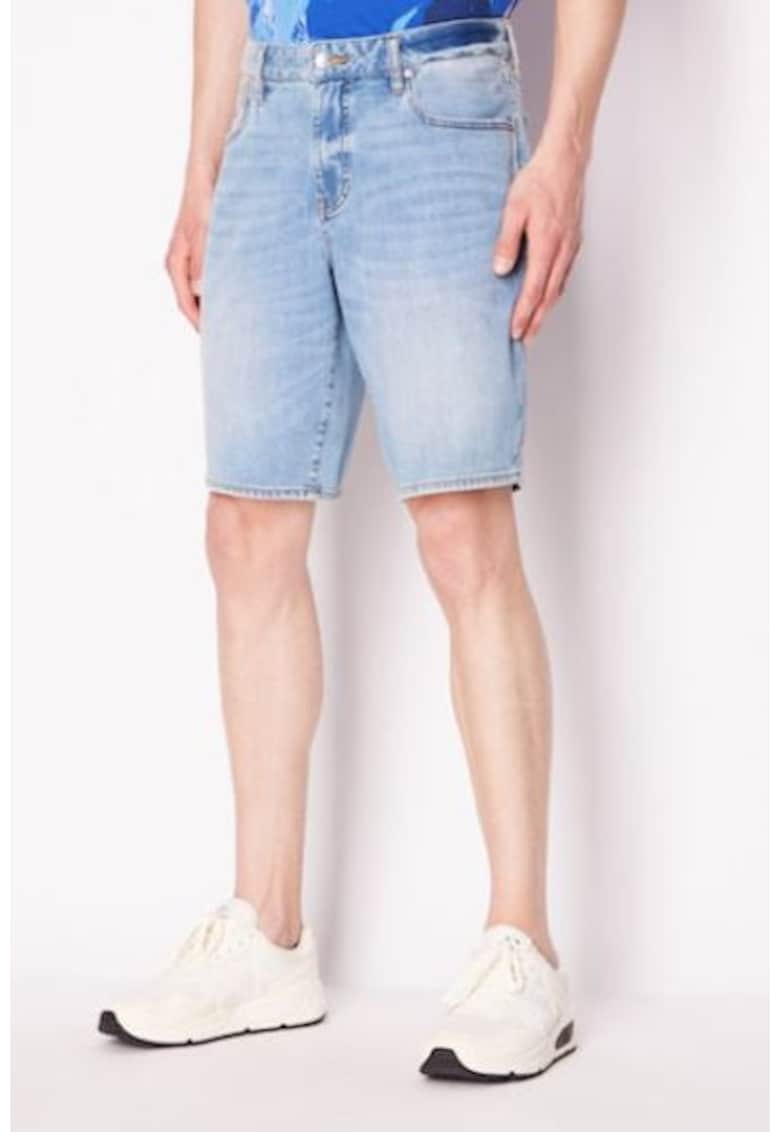 Pantaloni din denim cu talie medie