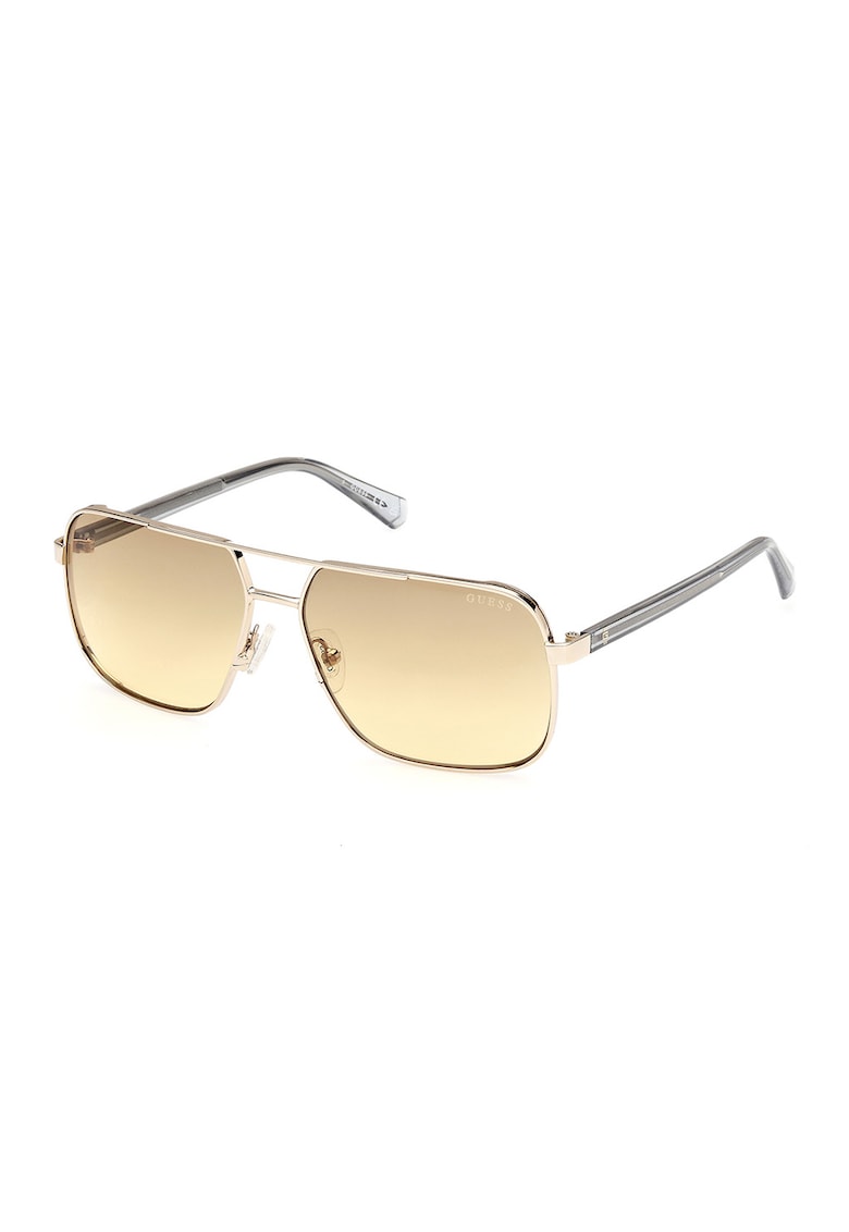 Ochelari de soare aviator cu rama metalica