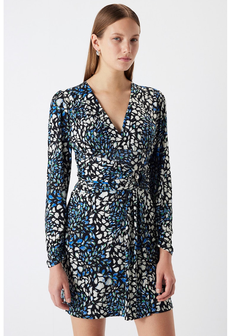 Rochie cu model si decolteu in V