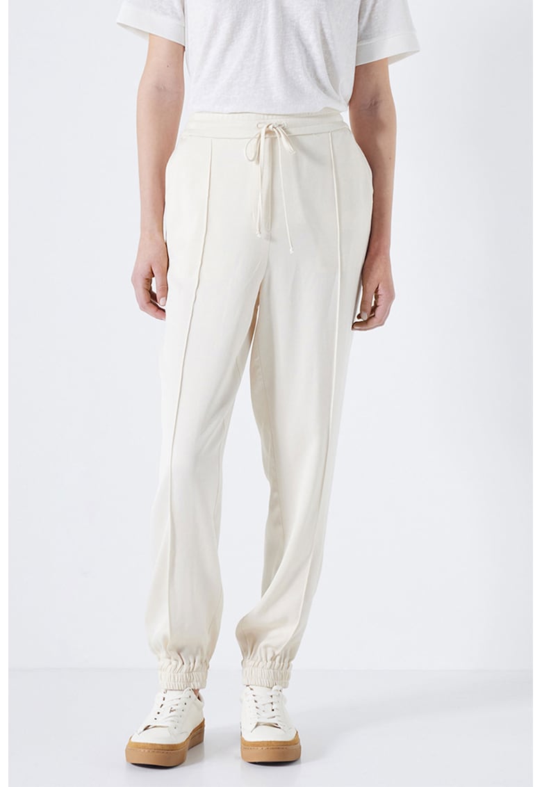 Pantaloni conici de trening cu snur