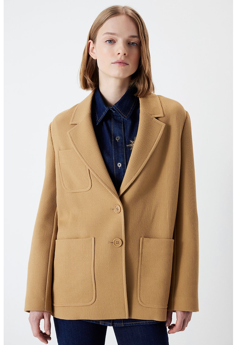 Sacou cu buzunare aplicate