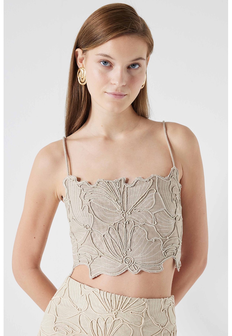 Top crop din amestec de in