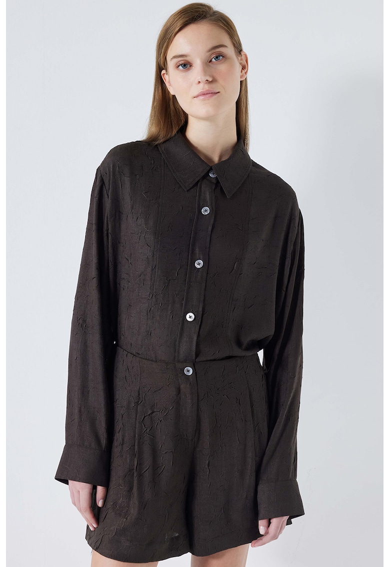 Camasa vaporoasa cu cordon