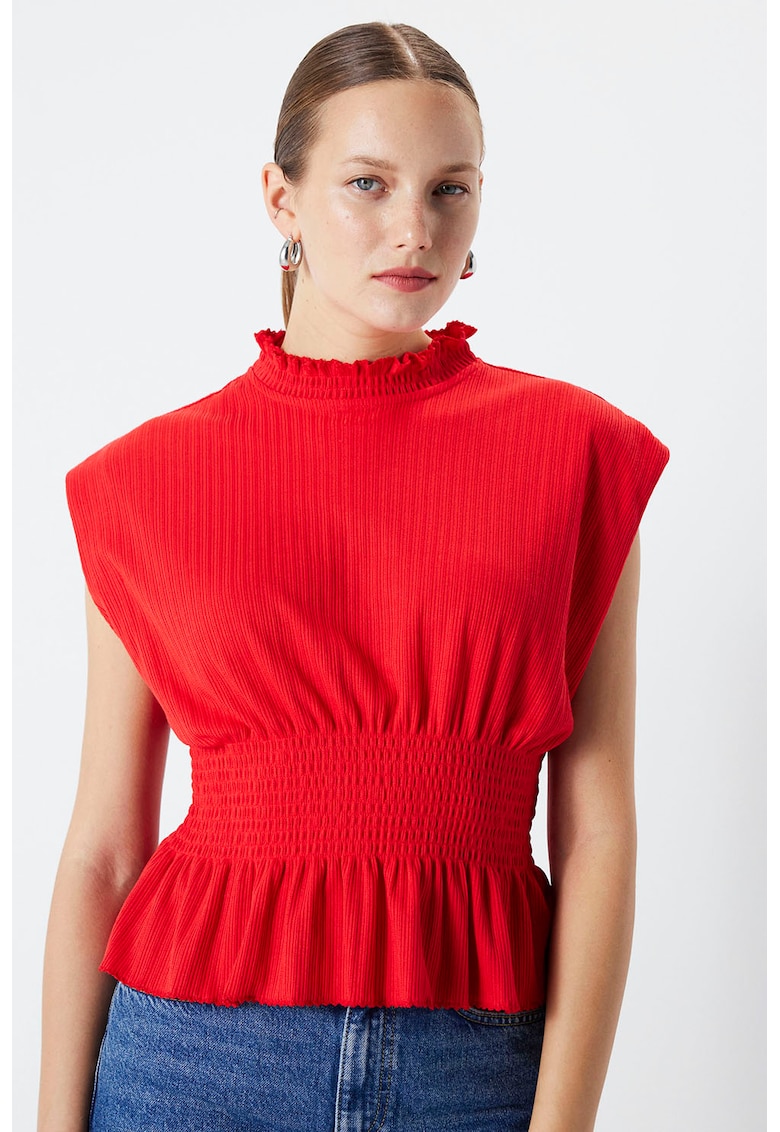 Tricou cu talie elastica