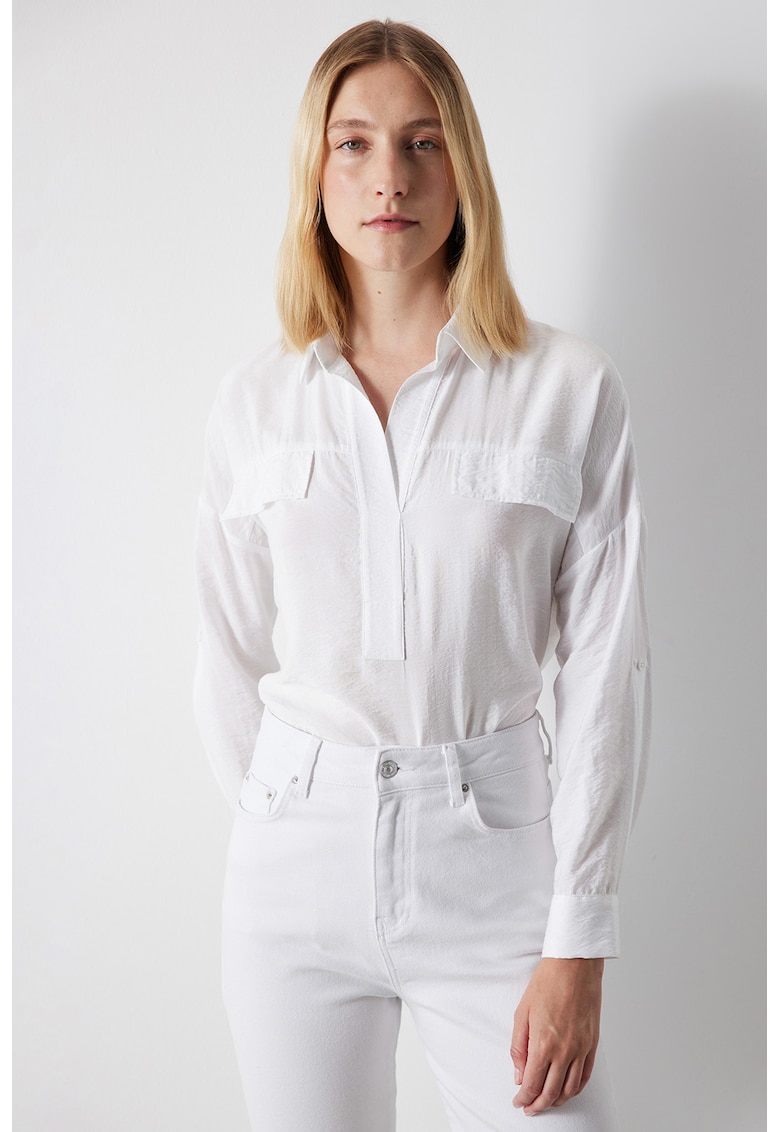 Camasa lejera cu maneci lungi