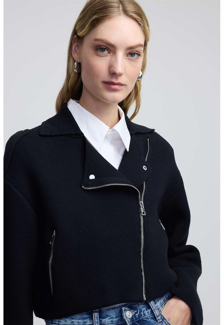 Jacheta uni cu fermoar